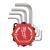 Milwaukee 4932492399 Compact Hex Key 9 Piece Set Milwaukee 4932492399 Compact Hex Key 9 Piece Set