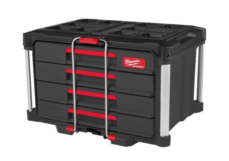 Milwaukee 4932493189 PACKOUT 4 Drawer Tool Box Price Comparisons | Compare The Build