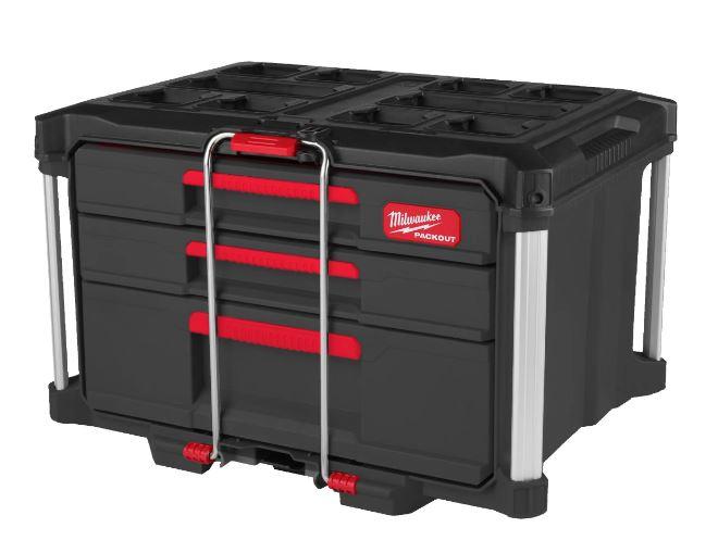 Milwaukee 4932493190 Packout 2+1 Drawer Tool Box Price Comparisons | Compare The Build