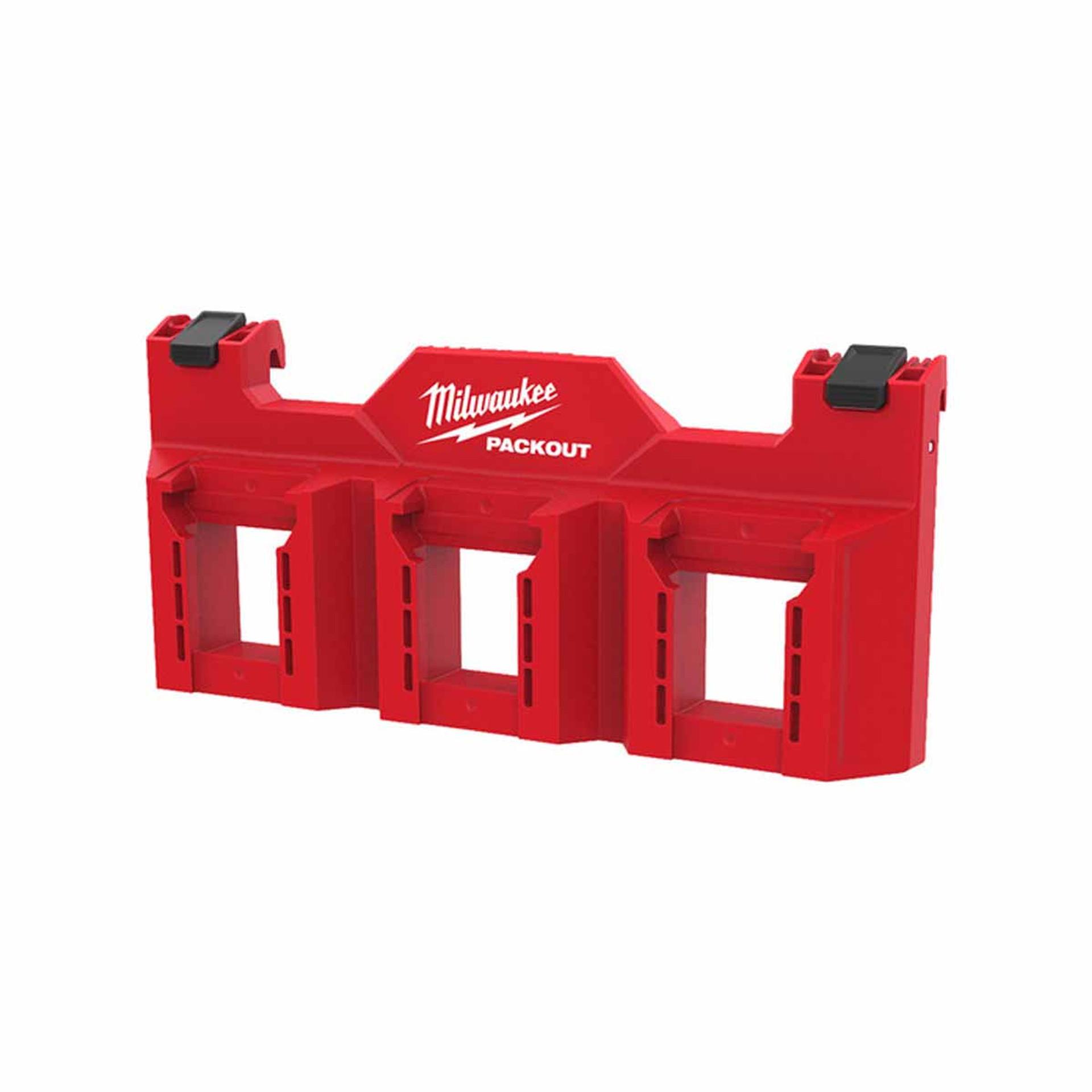 Milwaukee 4932498645 PACKOUT Side Mount M18 Battery Rack