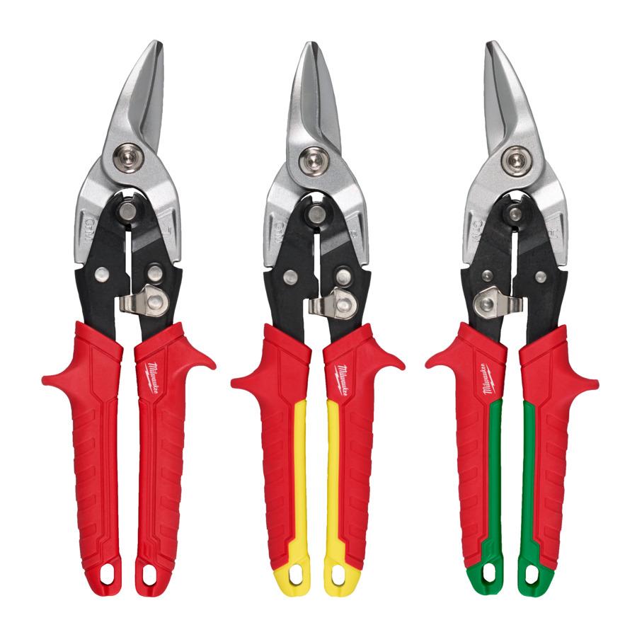 Milwaukee 4932499020 Aviation Snip 3 Piece Set