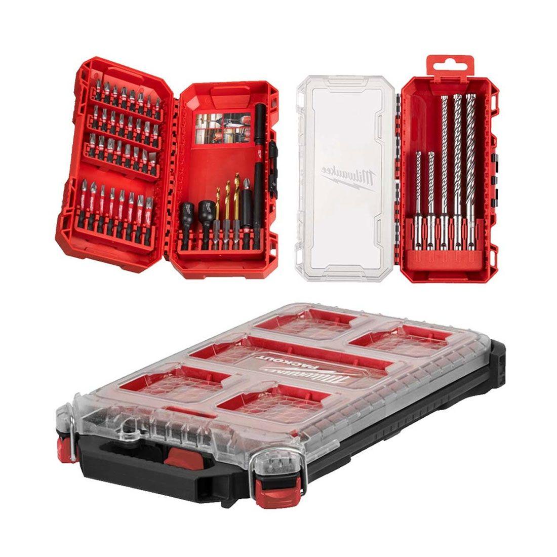 Milwaukee 4932499761 PACKOUT SHOCKWAVE Impact Duty 45 Piece Bit Set