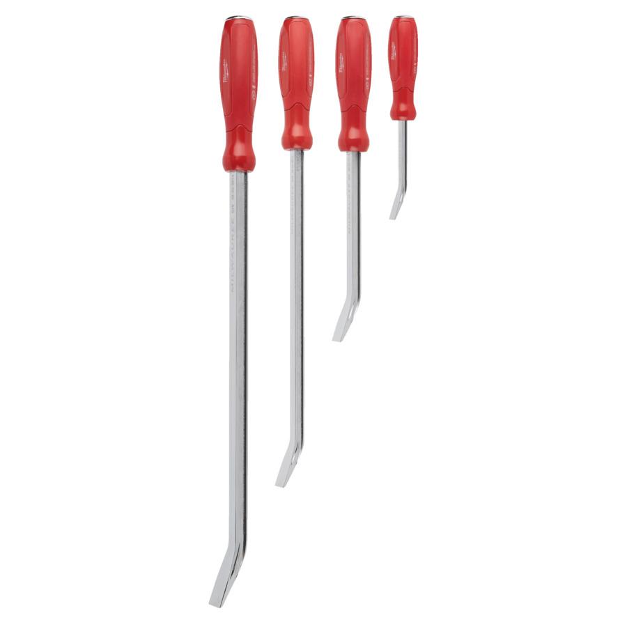 Milwaukee 4932501195 4 Piece Pry Bar Set (200, 300, 450, 600mm)