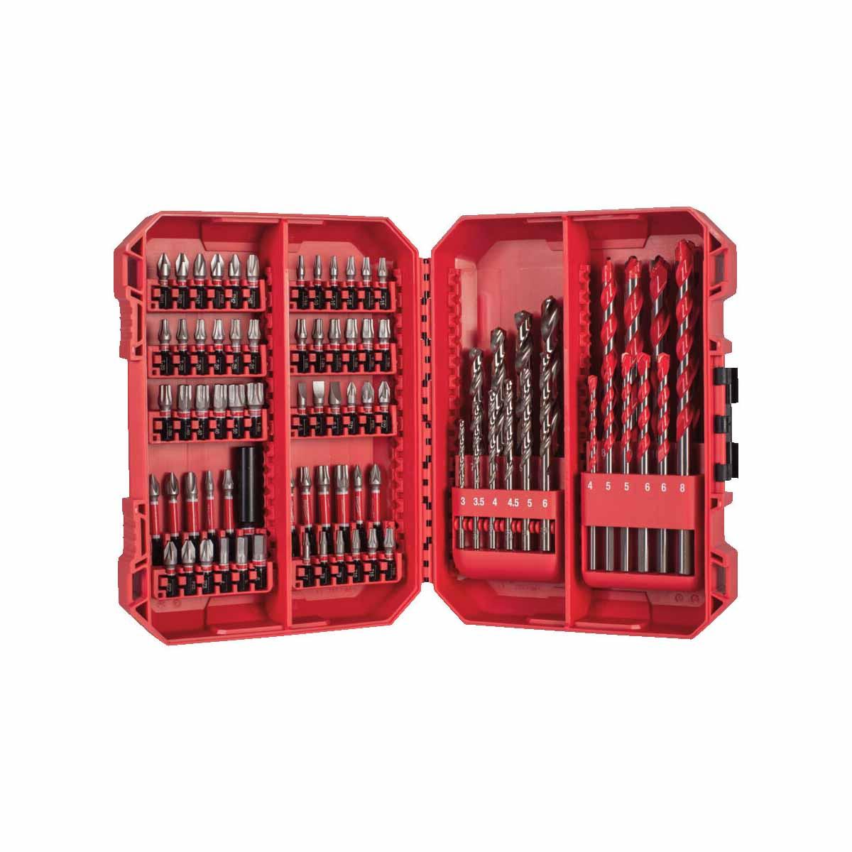 Milwaukee 4932501309 SHOCKWAVE Impact Duty 80 Piece Bit Set