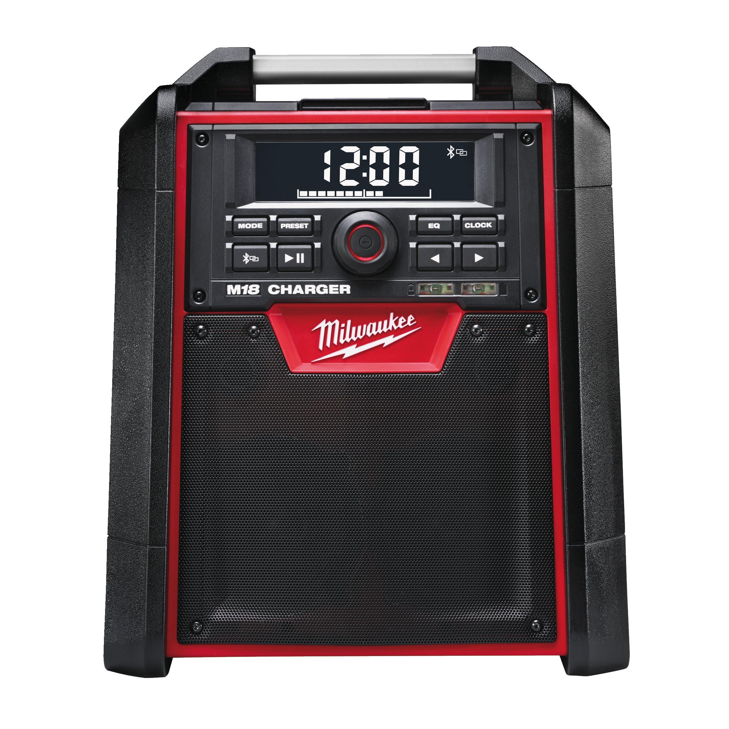 Milwaukee M18RC-0 M18 240V Jobsite Radio Charger With Bluetooth Body Only Price Comparisons | Compare The Build