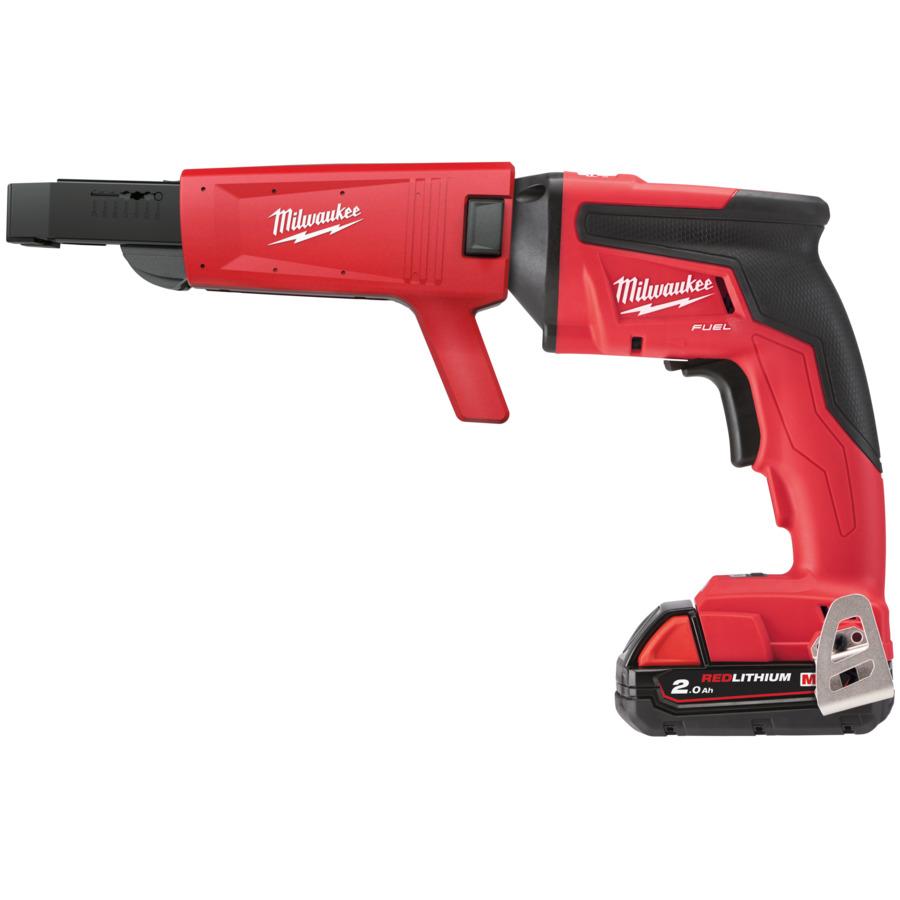 Milwaukee M18FSGC-202X M18 FUEL Drywall Collated Screwgun With 2x 2Ah Batteries Price Comparisons | Compare The Build