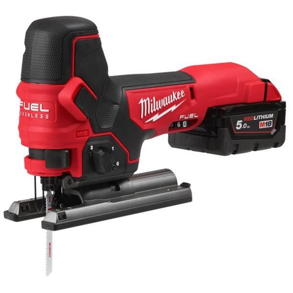 Milwaukee M18FBJS-502X M18 FUEL Bodygrip Jigsaw with 2x 5ah Batteries Price Comparisons | Compare The Build
