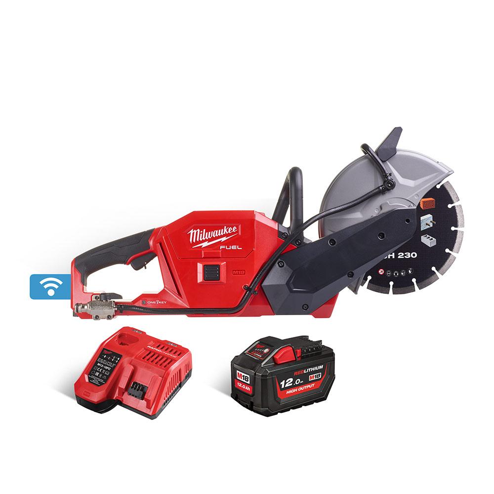 Milwaukee M18FCOS230-121 M18 FUEL Cut Off Saw Kit (1x12ah Batts) Price Comparisons | Compare The Build