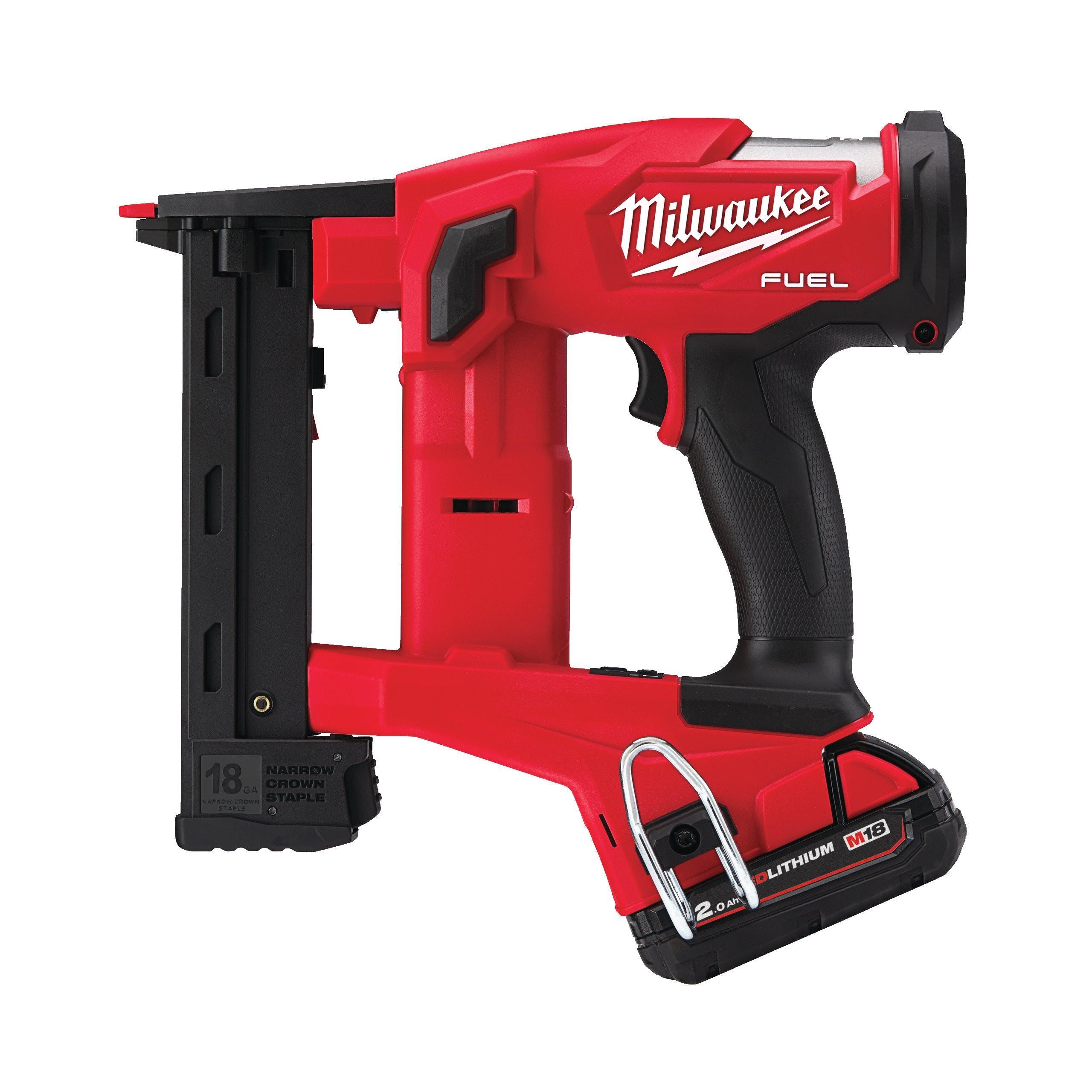 Milwaukee M18FNCS18GS-202X M18 FUEL Narrow Crown Stapler Kit Price Comparisons | Compare The Build
