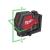 Milwaukee L4 CLLP-301C REDLITHIUM-USB Green Cross Line Laser With Plumb Points