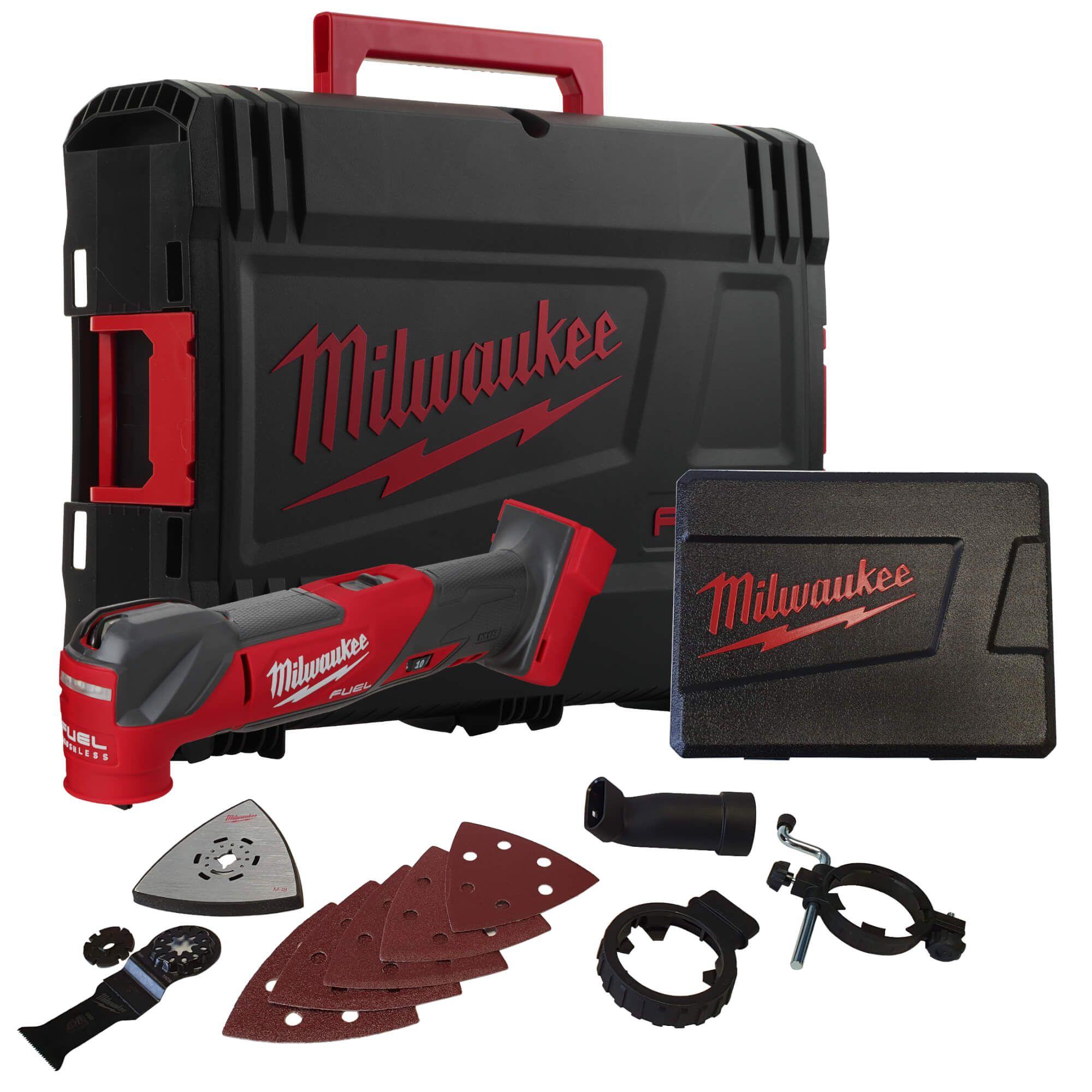 Milwaukee M18FMT-0X M18 FUEL Multi Tool Body Only With Accessory Case Price Comparisons | Compare The Build