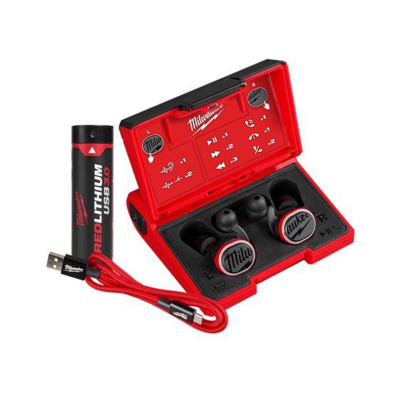 Milwaukee L4RLEPB-301 USB Bluetooth Jobsite Ear Buds With Hearing Protection Price Comparisons | Compare The Build