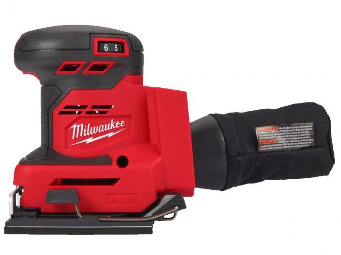 Milwaukee M18BQSS-0 18V Quarter Sheet Sander Body Only Price Comparisons | Compare The Build