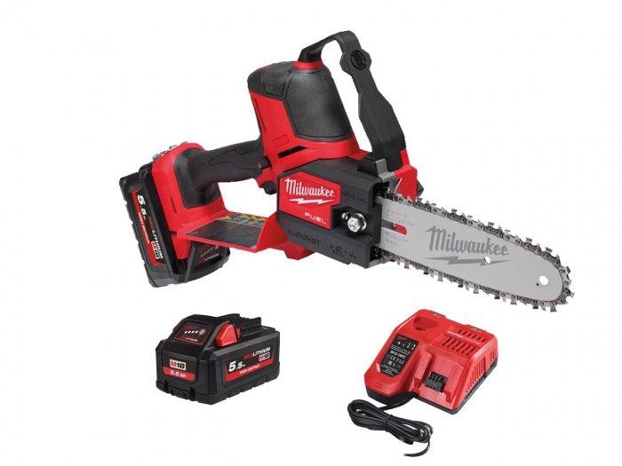 Milwaukee M18FHS20-552X M18 FUEL Hatchet Pruning Saw With 2x 5.5Ah Batteries Price Comparisons | Compare The Build