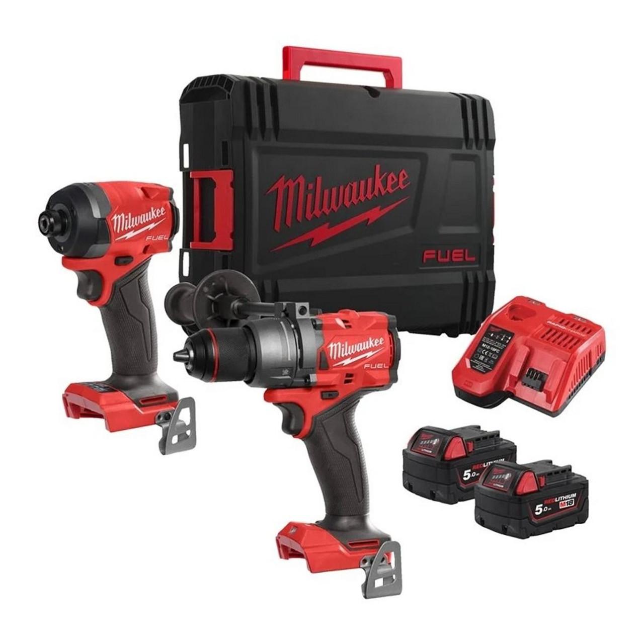 Milwaukee M18 FPP2A3-502X 4th Gen 18V Fuel Twin Pack With 2x 5.0Ah Batteries Price Comparisons | Compare The Build
