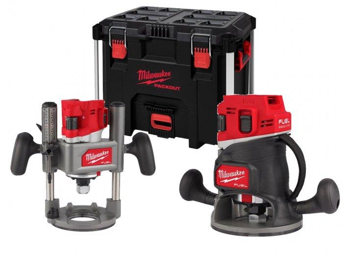 Milwaukee M18FR12KIT-0P 18V 1/2" Router With Plungebase & Packout Case Price Comparisons | Compare The Build