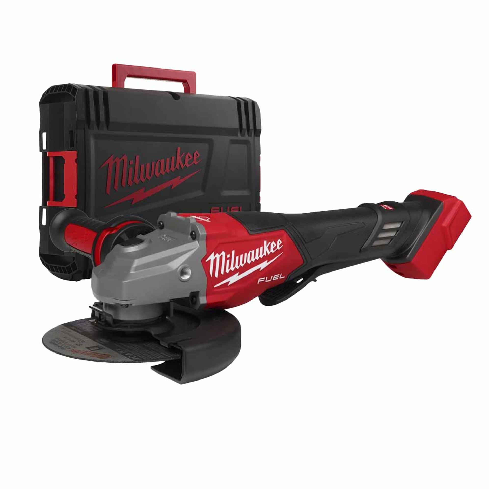 Milwaukee M18FHSAG125XPDB2-0 18V Fuel 125mm High Performance Braking Angle Grinder Body Only Price Comparisons | Compare The Build