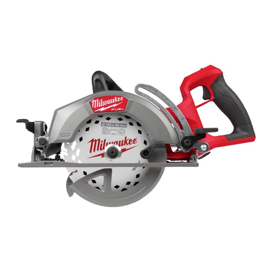 Milwaukee M18FCSRH66-0 M18 FUEL Gen2 Rear Handled 66MM Circular Saw Body Only