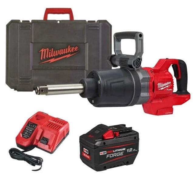 Milwaukee M18 ONEFHIWF1D-121C 18V Fuel One-Key D-Handled 1" Impact Wrench With 1x 12.0Ah Forge Batte Price Comparisons | Compare The Build