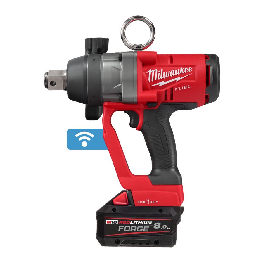 Milwaukee M18ONEFHIWF1-802X High Torque 1" Impact Wrench With 2x 8Ah FORGE Batteries Price Comparisons | Compare The Build