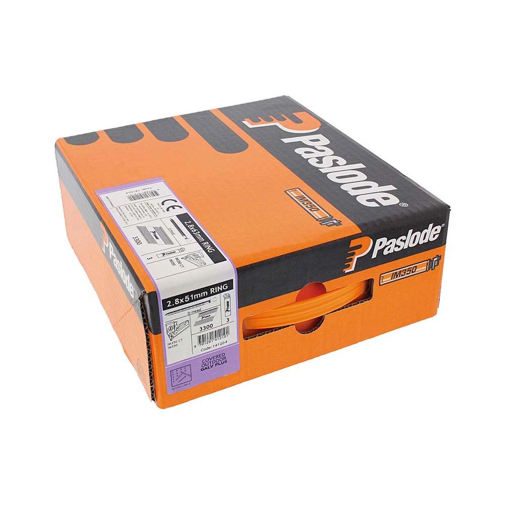 Paslode Nail FUEL Pack 51mm x 2.8mm RG Galv Plus QTY 3,300 Price Comparisons | Compare The Build