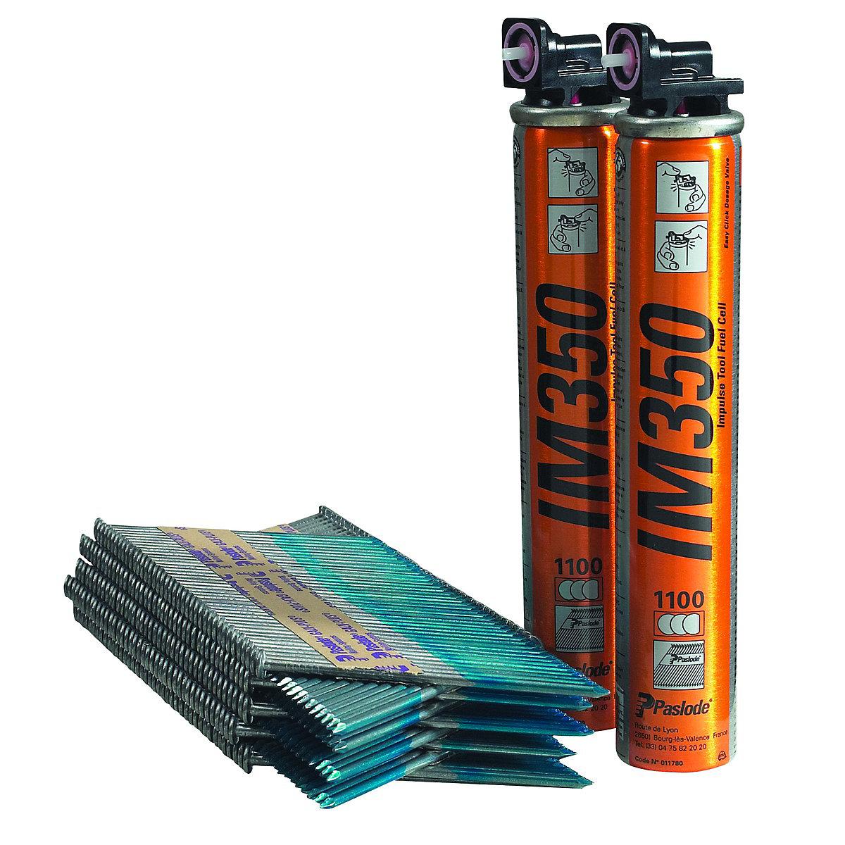 Paslode Nail FUEL Pack 90mm x 3.1mm ST Galv Plus QTY 2,200 Price Comparisons | Compare The Build