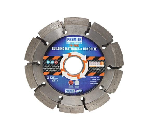 Premier Diamond 125mm P6-TDWC Triple Wall Chasing Blade Price Comparisons | Compare The Build