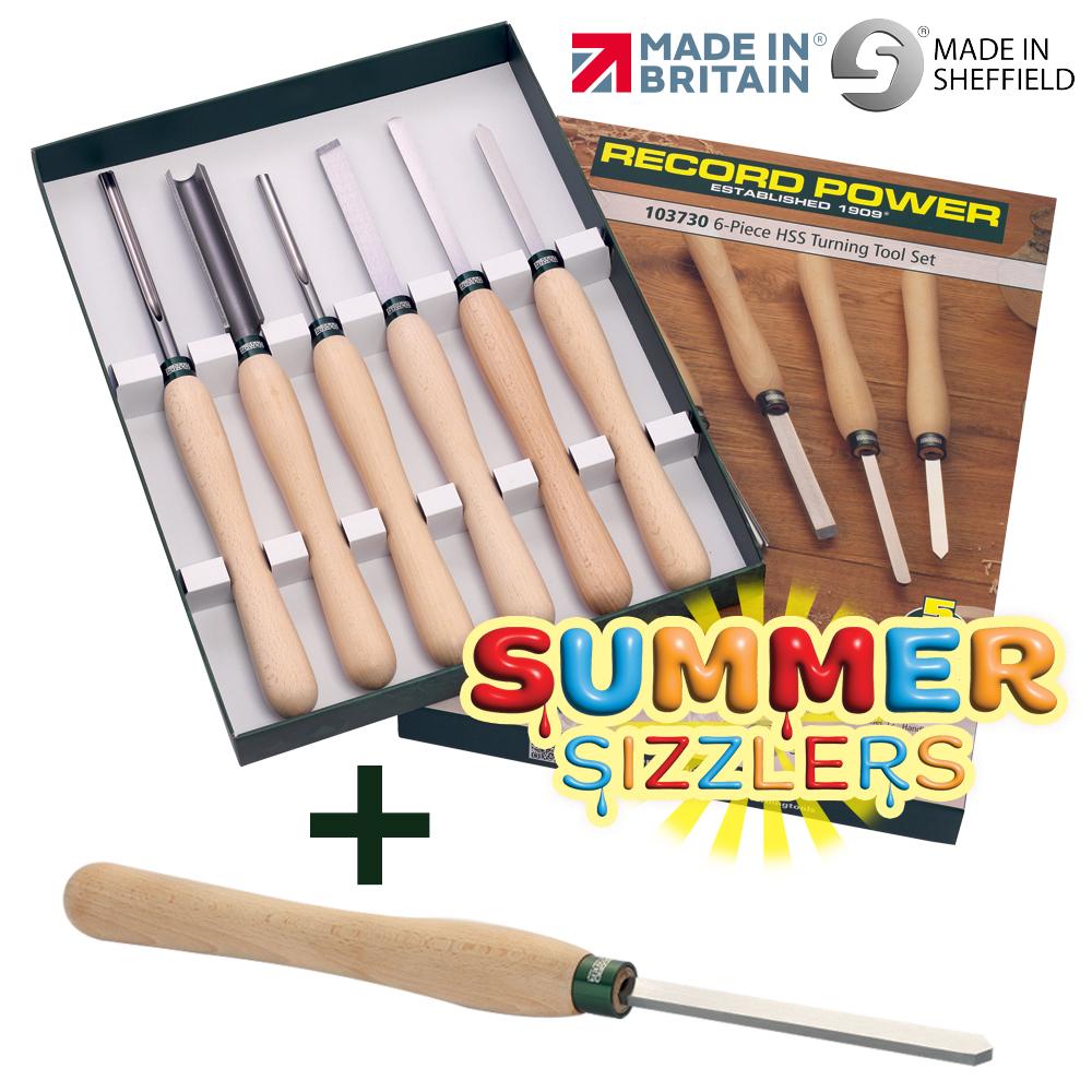 Record 103730 6-Piece HSS Turning Tool Set With FREE Dovetail Tool Price Comparisons | Compare The Build