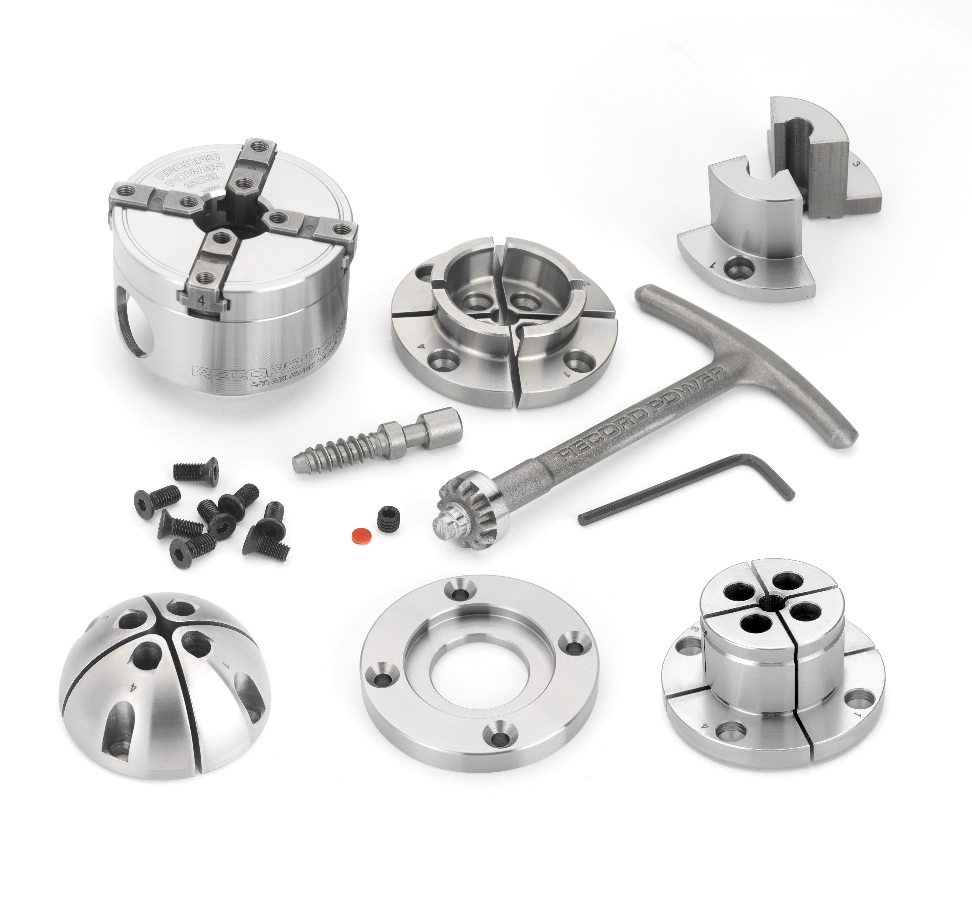 Record Power SC2 2 &#189;&quot; Mini Chuck & Full Set of Jaws Package M33 x 3.5 Price Comparisons | Compare The Build
