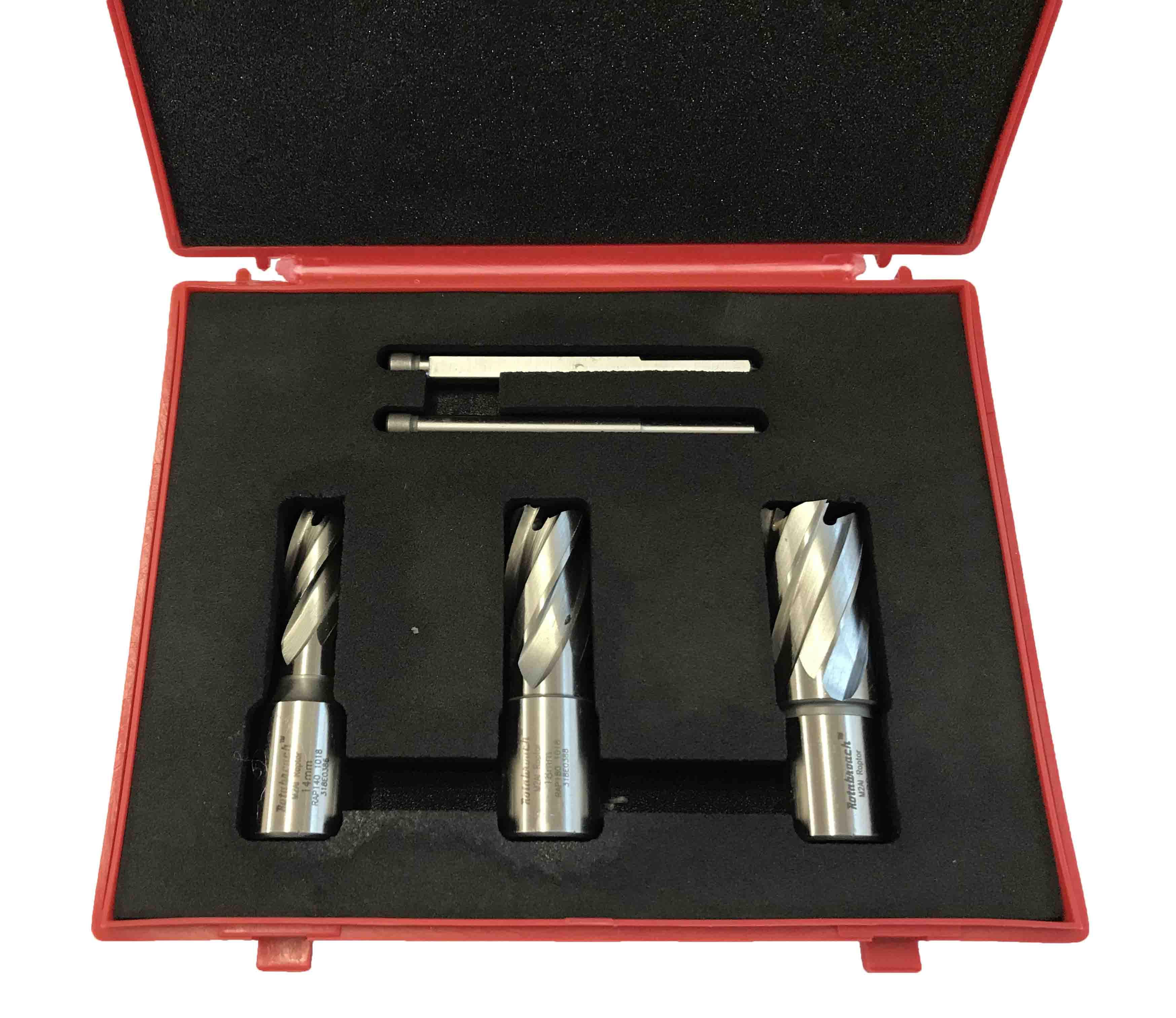 Rotabroach Cutter Set RAPK1000 14,18,22 + 2 pin Price Comparisons | Compare The Build