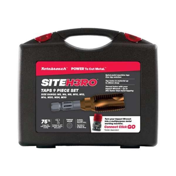 Rotabroach SHRTP3 SITEH3RO 8 Piece Metric Tap Kit Price Comparisons | Compare The Build