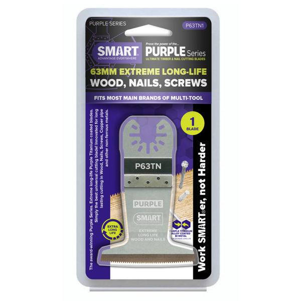 SMART Purple Series 63mm Titanium Alloy Bi-Metal Multi Tool Blade Price Comparisons | Compare The Build