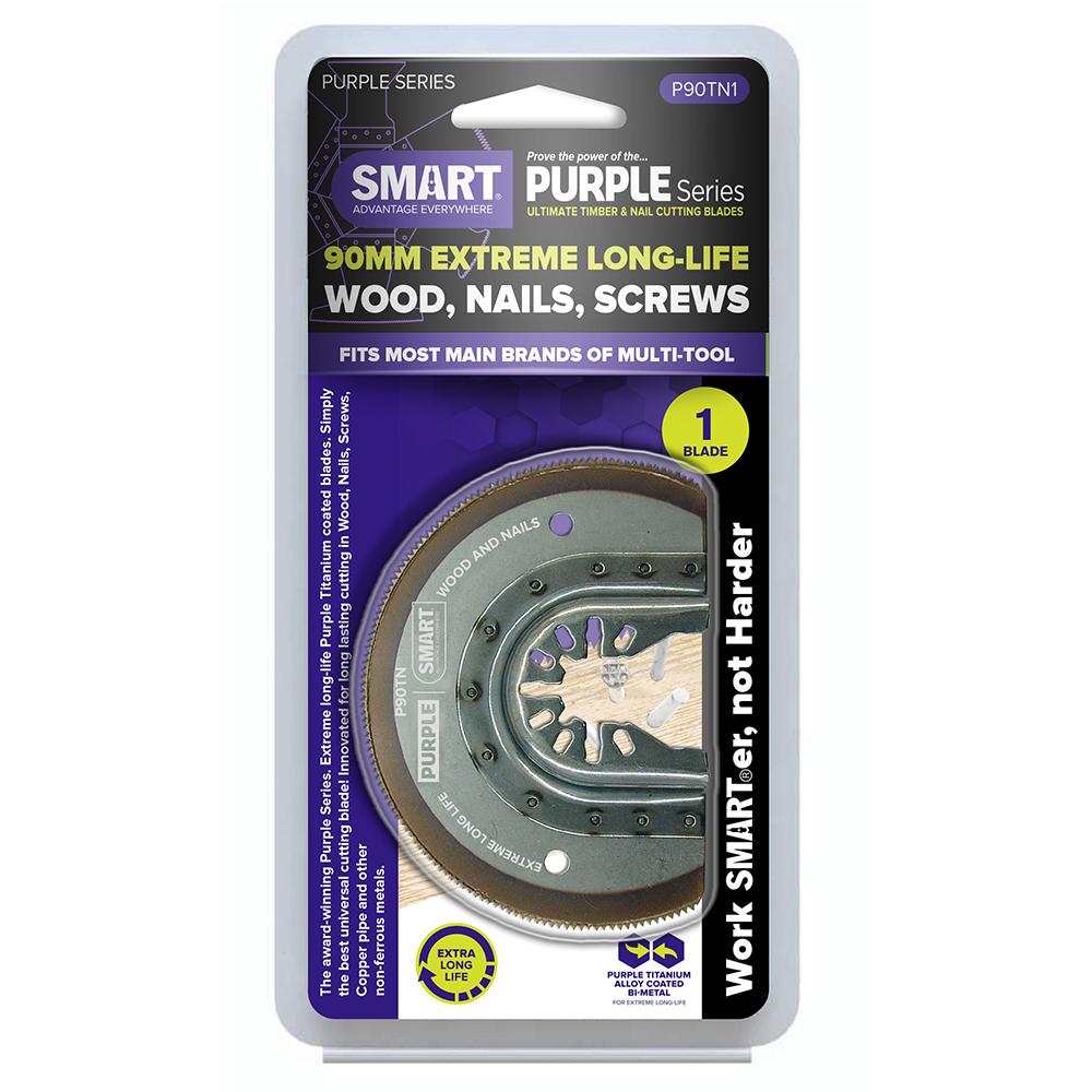 SMART Purple Series 90mm Titanium Alloy Segment Multi Tool Blade Price Comparisons | Compare The Build
