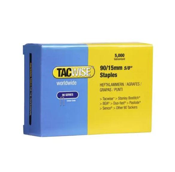Tacwise 90 Narrow Crown Staples 15mm - 5000 Pack Price Comparisons | Compare The Build