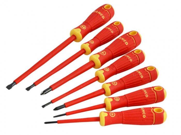 Bahco BAH220017 FIT Insulated Screwdriver 7 Piece Set Price Comparisons | Compare The Build
