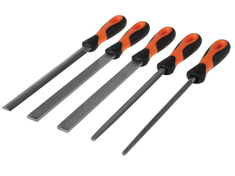 Bahco File Set 5 piece 1-478-0 8-1-2 200mm (8in) Price Comparisons | Compare The Build
