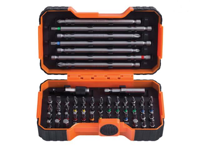 Bahco 59/S54BC Colour Coded Screwdriver 54 Piece Bit Set Price Comparisons | Compare The Build