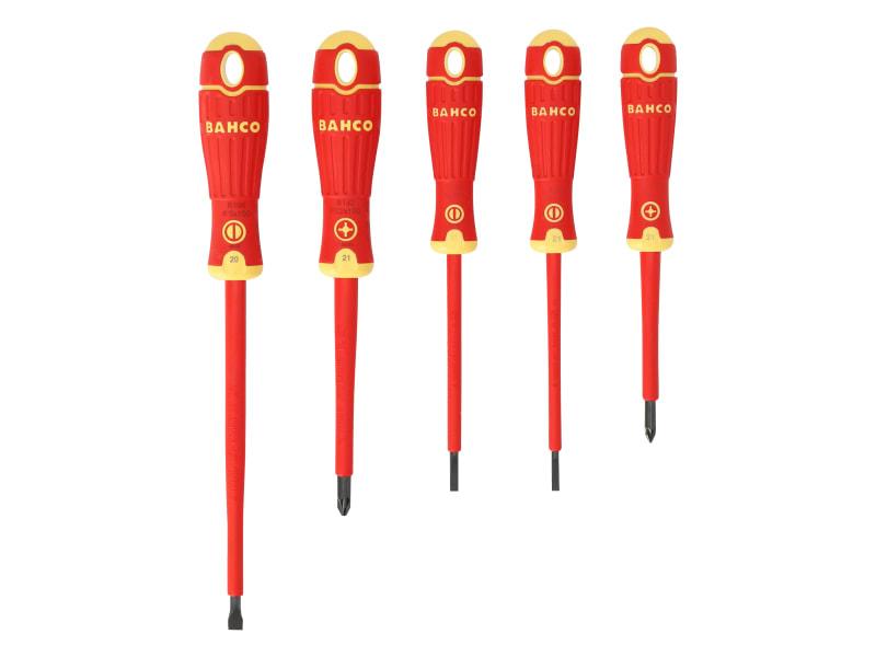 Bahco B220.015 BAHCOFIT Insulated Screwdriver 5 Piece Set Price Comparisons | Compare The Build