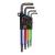 Bahco C1997LM/9P Metric Long Ball End Coloured Hex L-Key 9 Piece Set Bahco C1997LM/9P Metric Long Ball End Coloured Hex L-Key 9 Piece Set