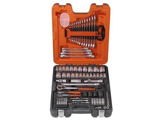 Bahco S106 Socket & Spanner Set 106 Piece 1/4 & 1/2in Drive Price Comparisons | Compare The Build