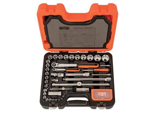 Bahco BAHS95 S95 1/4in & 1/2in Drive Socket & Mech Set 95 Piece Price Comparisons | Compare The Build