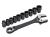 Crescent X6 Pass-Thru Adjustable Wrench 11 Piece Set Crescent X6 Pass-Thru Adjustable Wrench 11 Piece Set