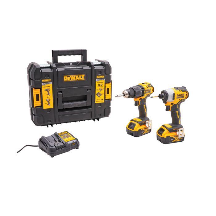 DeWALT DCK2062P2T XR Brushless Twin Pack With 2x 5Ah Batteries