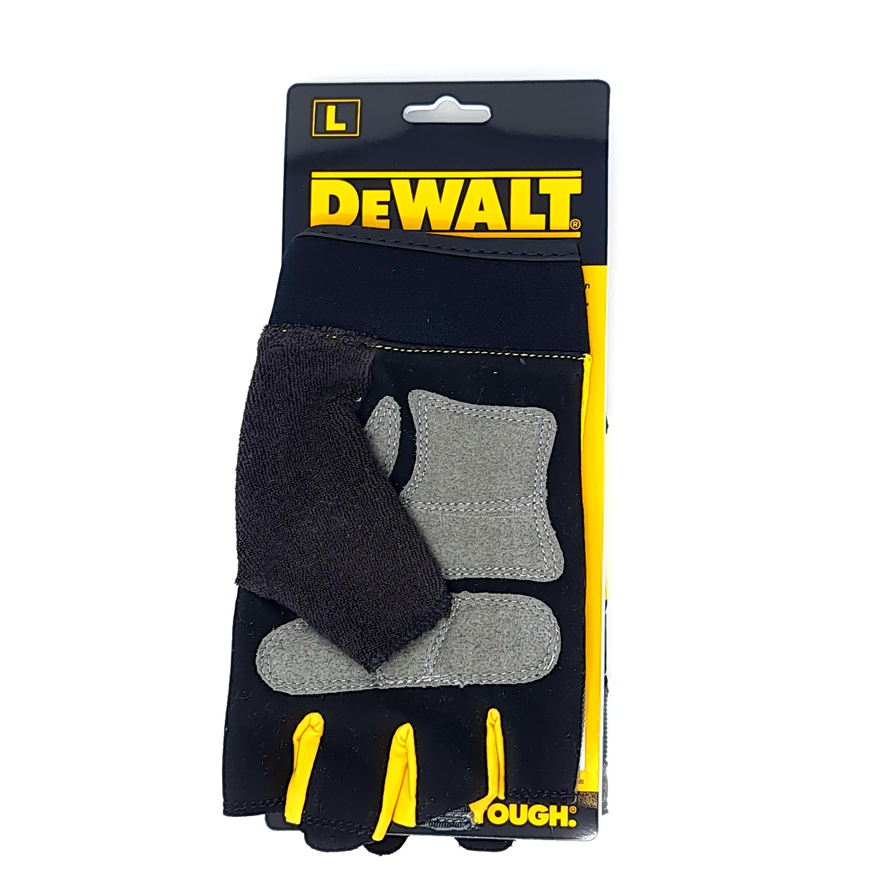 DeWalt DPG213L EU Performance Fingerless Black Work Gloves Size Large Price Comparisons | Compare The Build