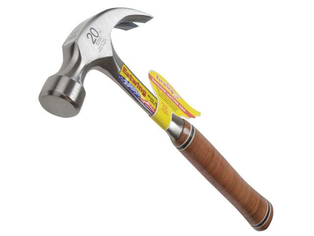 Estwing E20C Leather Grip 560g (20oz) Curved Claw Hammer Price Comparisons | Compare The Build