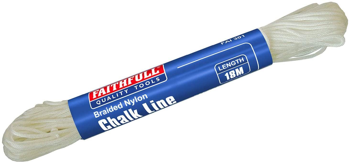 Faithfull 301 Braided Nylon 18M Chalk Line Price Comparisons | Compare The Build