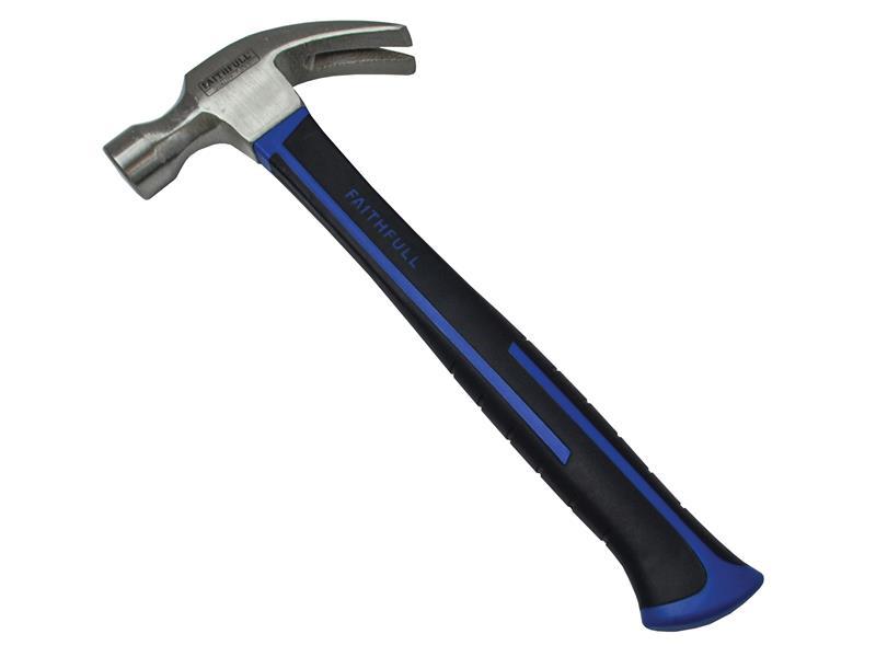 Faithfull 567g 20oz Fibreglass Handled Claw Hammer Price Comparisons | Compare The Build