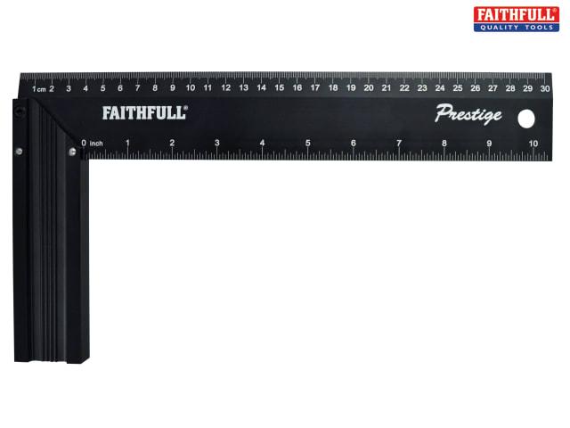 Faithfull Prestige Try Square Black Aluminium 300mm Price Comparisons | Compare The Build