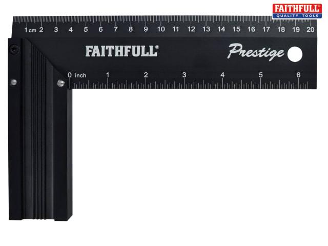 Faithfull Prestige Try Square Black Aluminium 200mm Price Comparisons | Compare The Build