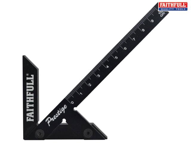 Faithfull Prestige Centre Finder Gauge Black Aluminium 100mm Price Comparisons | Compare The Build